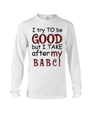 TAKE AFTER MY BABCI - GIFT FOR GRANDCHILDREN Long Sleeve Tee tile