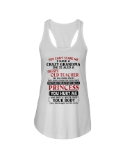I HAVE A CRAZY GRANDMA Ladies Flowy Tank tile
