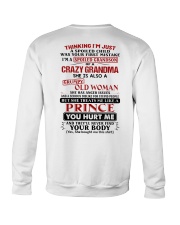 I'M A SPOILED GRANDSON OF A CRAZY GRANDMA Crewneck Sweatshirt thumbnail