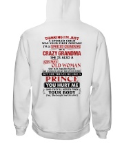 I'M A SPOILED GRANDSON OF A CRAZY GRANDMA Hooded Sweatshirt thumbnail