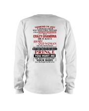I'M A SPOILED GRANDSON OF A CRAZY GRANDMA Long Sleeve Tee thumbnail