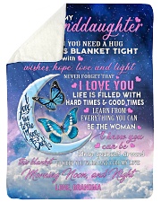 I LOVE YOU - AMAZING GIFT FOR GRANDDAUGHTER Sherpa Fleece Blanket tile