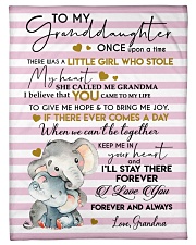 FOREVER I LOVE YOU - FROM GRANDMA TO GRANDDAUGHTER Small Fleece Blanket - 30" x 40" front