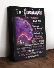 I BELIEVE IN YOU - GREAT GIFT FOR GRANDDAUGHTER 11x14 Gallery Wrapped Canvas Prints aos-canvas-pgw-11x14-lifestyle-front-17