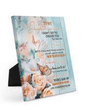 THE LOVE - GIFT FOR DAUGHTER-IN-LAW Easel-Back Gallery Wrapped Canvas tile