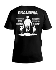BEST PARTNER IN CRIME - PERFECT GIFT FOR GRANDMA V-Neck T-Shirt tile