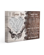I MISS YOU SO MUCH 14x11 Gallery Wrapped Canvas Prints front