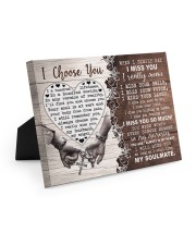 I MISS YOU SO MUCH Easel-Back Gallery Wrapped Canvas tile