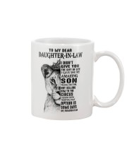 THE GIFT OF LIFE - BEST GIFT FOR DAUGHTER-IN-LAW Mug tile