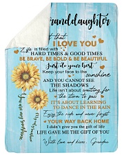 I LOVE YOU - LOVELY GIFT FOR GRANDDAUGHTER Sherpa Fleece Blanket tile