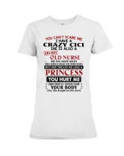 I HAVE A CRAZY CICI - GIFT FOR GRANDDAUGHTER Premium Fit Ladies Tee tile
