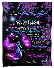 MY BABY GIRL - PERFECT GIFT FOR GRANDDAUGHTER Small Fleece Blanket - 30" x 40" front