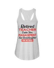 RETIRED TEACHER - PERFECT GIFT FOR TEACHER Ladies Flowy Tank tile