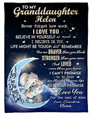 I BELIEVE IN YOU - TO GRANDDAUGHTER FROM GRANDMA Small Fleece Blanket - 30" x 40" front