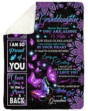 I LOVE YOU - AMAZING GIFT FOR GRANDDAUGHTER Sherpa Fleece Blanket tile