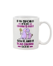 I'M SPOILED - SPECIAL GIFT FOR GRANDKIDS Mug tile