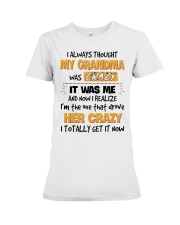I TOTALLY GET IT NOW - BEST GIFR FOR GRANDDAUGHTER Premium Fit Ladies Tee tile