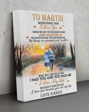 I LOVE MY LIFE - KAREN TO MARTIN 11x14 Gallery Wrapped Canvas Prints aos-canvas-pgw-11x14-lifestyle-front-15