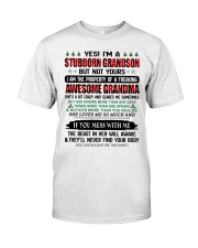 She Loves Me So Much - Best Gift For Grandson Premium Fit Mens Tee tile