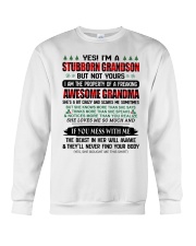 She Loves Me So Much - Best Gift For Grandson Crewneck Sweatshirt tile