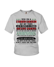 She Loves Me So Much - Best Gift For Grandson Youth T-Shirt front