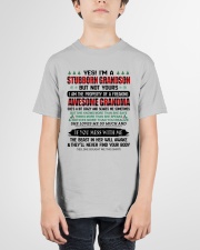She Loves Me So Much - Best Gift For Grandson Youth T-Shirt garment-youth-tshirt-front-01