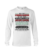She Loves Me So Much - Best Gift For Grandson Long Sleeve Tee tile