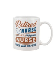 RETIRED NURSE JUST LIKE A REGULAR NURSE Mug tile