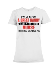 I'M A GREAT NANNY - PERFECT GIFT FOR NURSE Premium Fit Ladies Tee tile