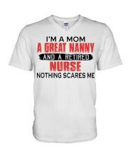 I'M A GREAT NANNY - PERFECT GIFT FOR NURSE V-Neck T-Shirt tile