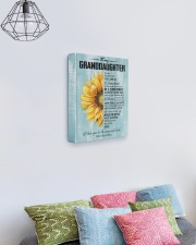 YOU ARE MY SUNSHINE - BEST GIFT FOR GRANDDAUGHTER 11x14 Gallery Wrapped Canvas Prints aos-canvas-pgw-11x14-lifestyle-front-02