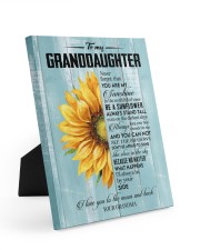 YOU ARE MY SUNSHINE - BEST GIFT FOR GRANDDAUGHTER Easel-Back Gallery Wrapped Canvas tile