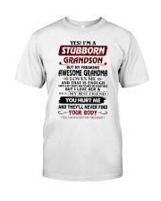 SHE IS MY BEST FRIEND - AMAZING GIFT FOR GRANDSON Classic T-Shirt tile