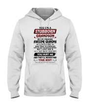 SHE IS MY BEST FRIEND - AMAZING GIFT FOR GRANDSON Hooded Sweatshirt tile