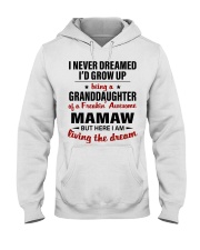 LIVING THE DREAM - BEST GIFT FOR GRANDDAUGHTER Hooded Sweatshirt tile