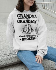 A BOND THAT CAN'T BE BROKEN - BEST GIFT FOR GRANDMA Hooded Sweatshirt apparel-hooded-sweatshirt-lifestyle-front-101