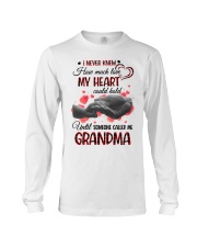 Gift For Grandma, Gift For Mama, I Never Knew How Much Love My Heart Could Hold Long Sleeve Tee tile