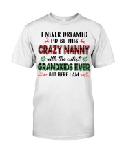 I Never Dreamed - Perfect Gift For Nanny Premium Fit Mens Tee tile