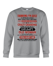 I'm Just A Spoiled Child - Best Gift For Grandson Crewneck Sweatshirt tile