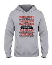 I'm Just A Spoiled Child - Best Gift For Grandson Hooded Sweatshirt tile