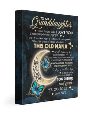I BELIEVE IN YOU - BEST GIFT FOR GRANDDAUGHTER 11x14 Gallery Wrapped Canvas Prints front