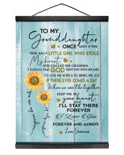 I LOVE YOU FOREVER - GREAT GIFT FOR GRANDDAUGHTER Hanging Canvas tile