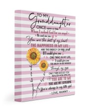 YOU ARE MY SUNSHINE - GREAT GIFT FOR GRANDDAUGHTER 11x14 Gallery Wrapped Canvas Prints front