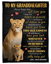 I LOVE YOU - AMAZING GIFT FOR GRANDDAUGHTER Small Fleece Blanket - 30" x 40" front
