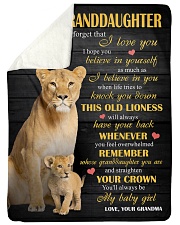I LOVE YOU - AMAZING GIFT FOR GRANDDAUGHTER Sherpa Fleece Blanket tile