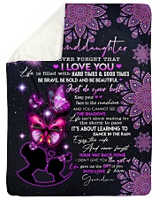 JUST DO YOUR BEST - AMAZING GIFT FOR GRANDDAUGHTER Sherpa Fleece Blanket tile
