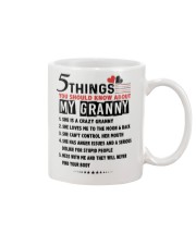 5 THINGS YOU SHOULD KNOW ABOUT MY GRANNY Mug tile