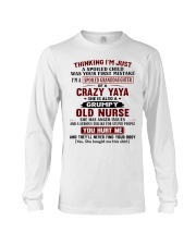 I'M A SPOILED GRANDDAUGHTER OF A CRAZY YAYA Long Sleeve Tee tile