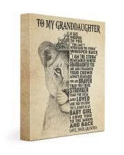 IF FATE WHISPERS TO YOU - GRANDMA TO GRANDDAUGHTER 11x14 Gallery Wrapped Canvas Prints front