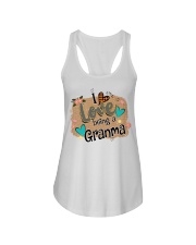 I LOVE BEING A - GRANMA Ladies Flowy Tank tile